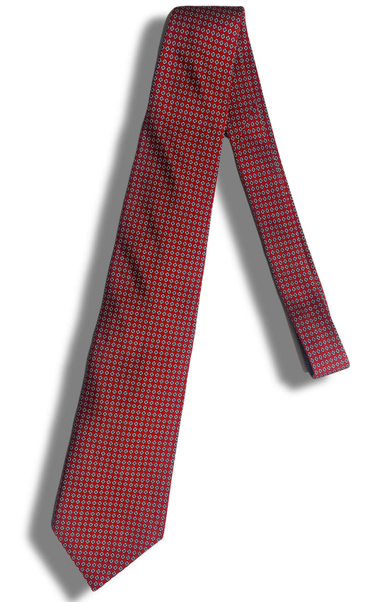 Red/Blue Medallion Tie