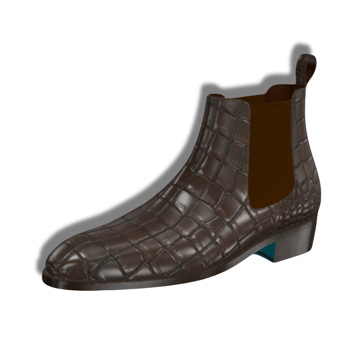 Struthers Crocodile Chelsea Boot