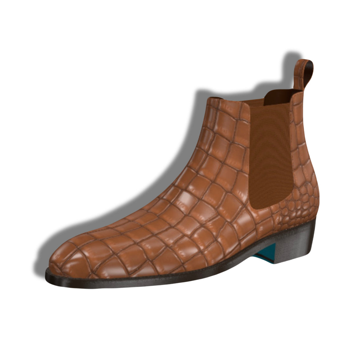 Struthers Crocodile Chelsea Boot