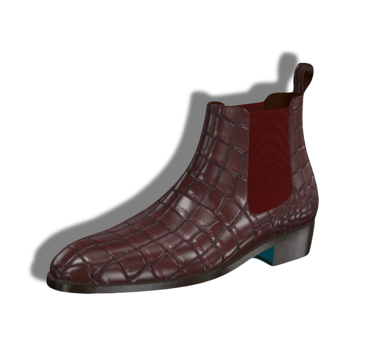 Struthers Crocodile Chelsea Boot