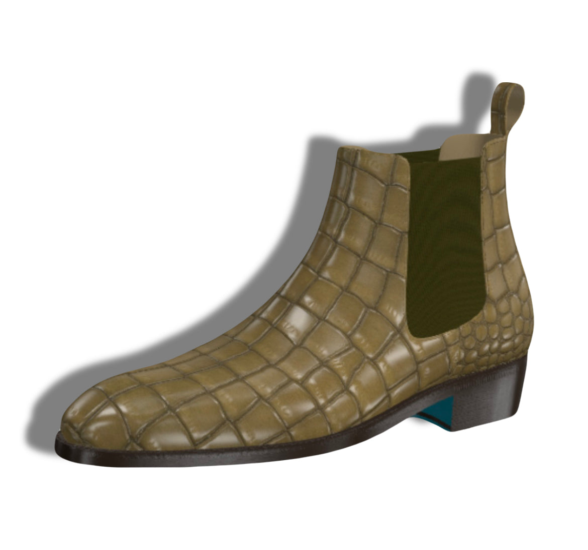 Struthers Crocodile Chelsea Boot