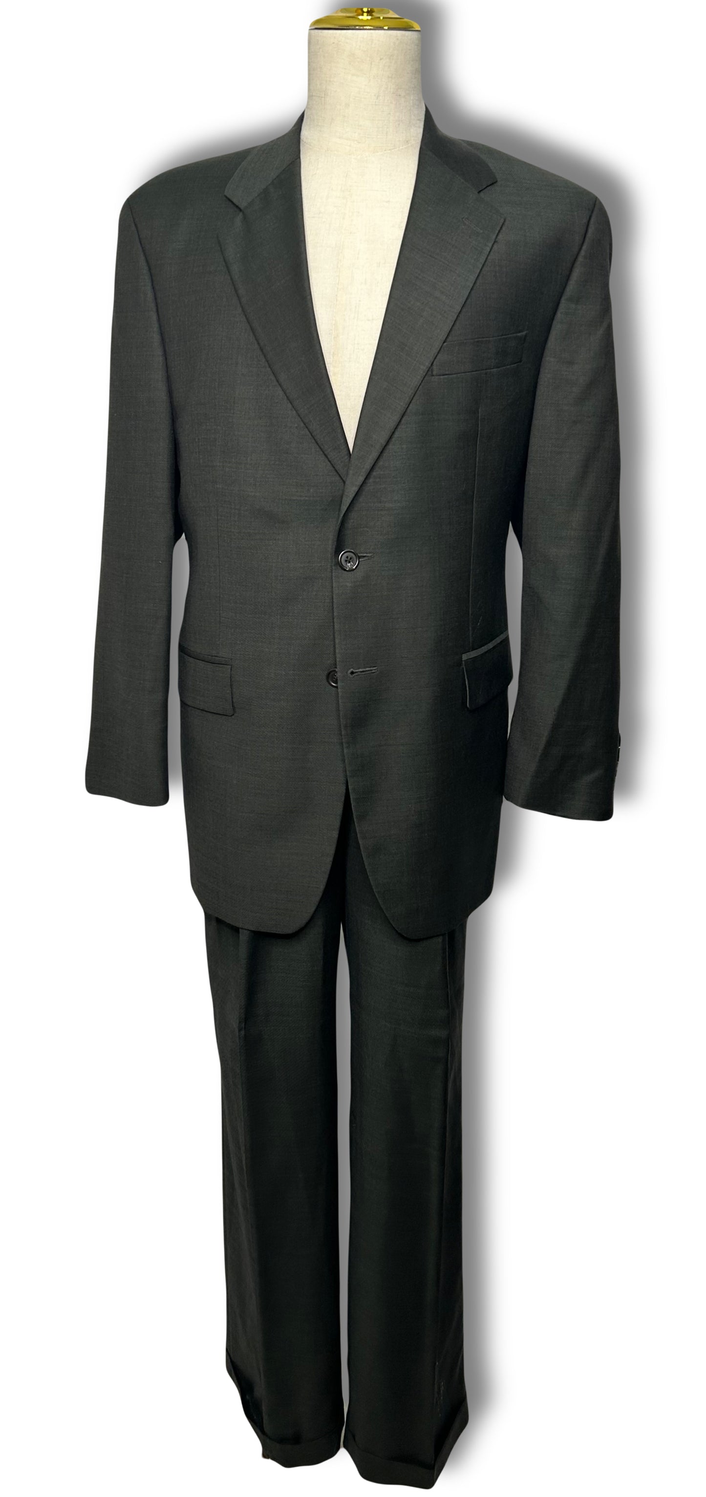 Olive Green 2 Piece Suit (42)