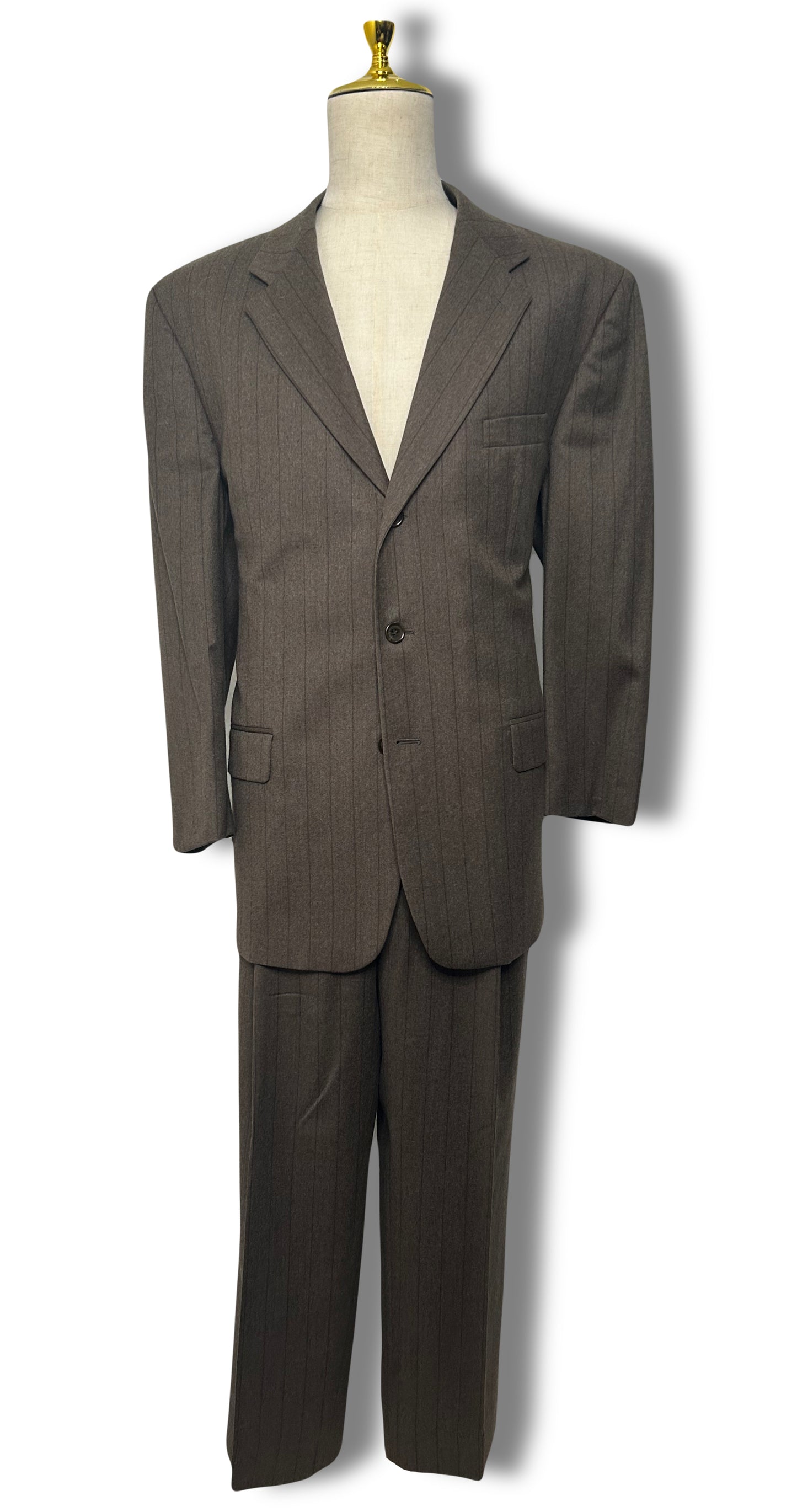 Brown 2-Piece Pinstripe (44)