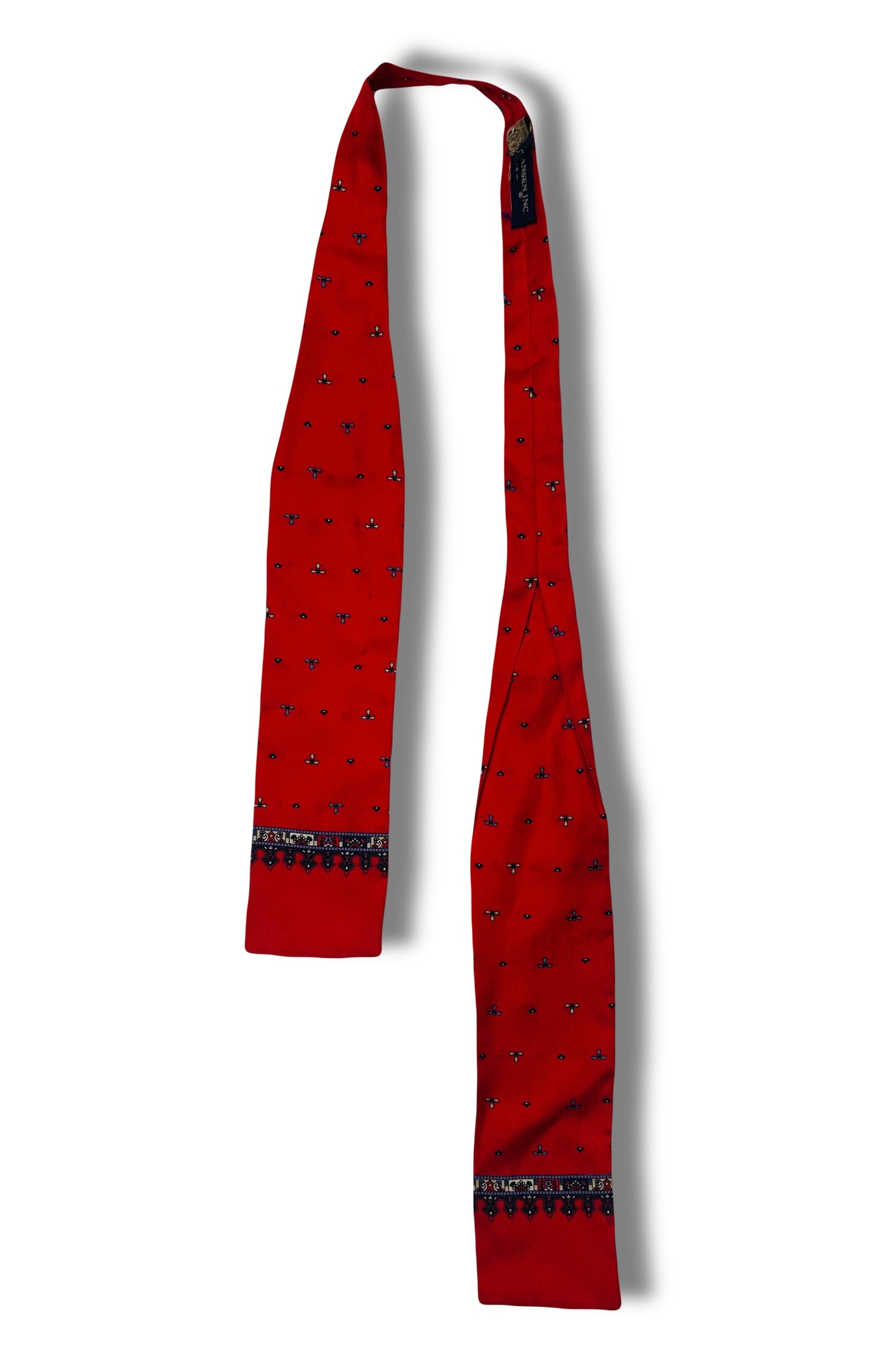 Western Stock Tie (Red)