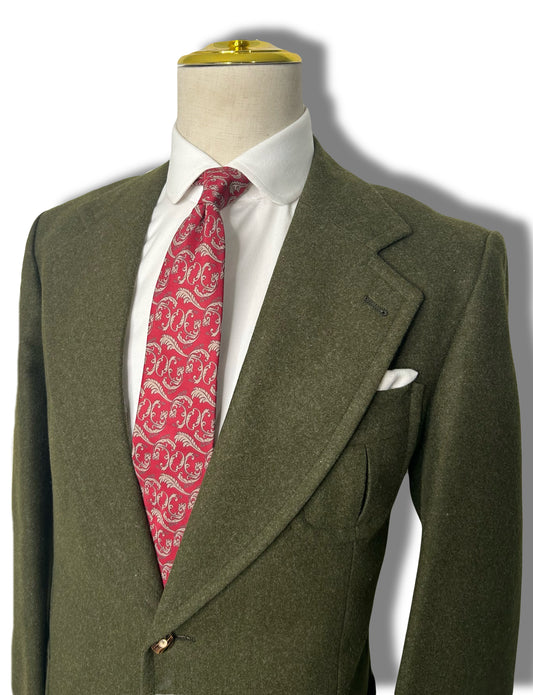 Olive Heavy Wool Sportcoat (42)