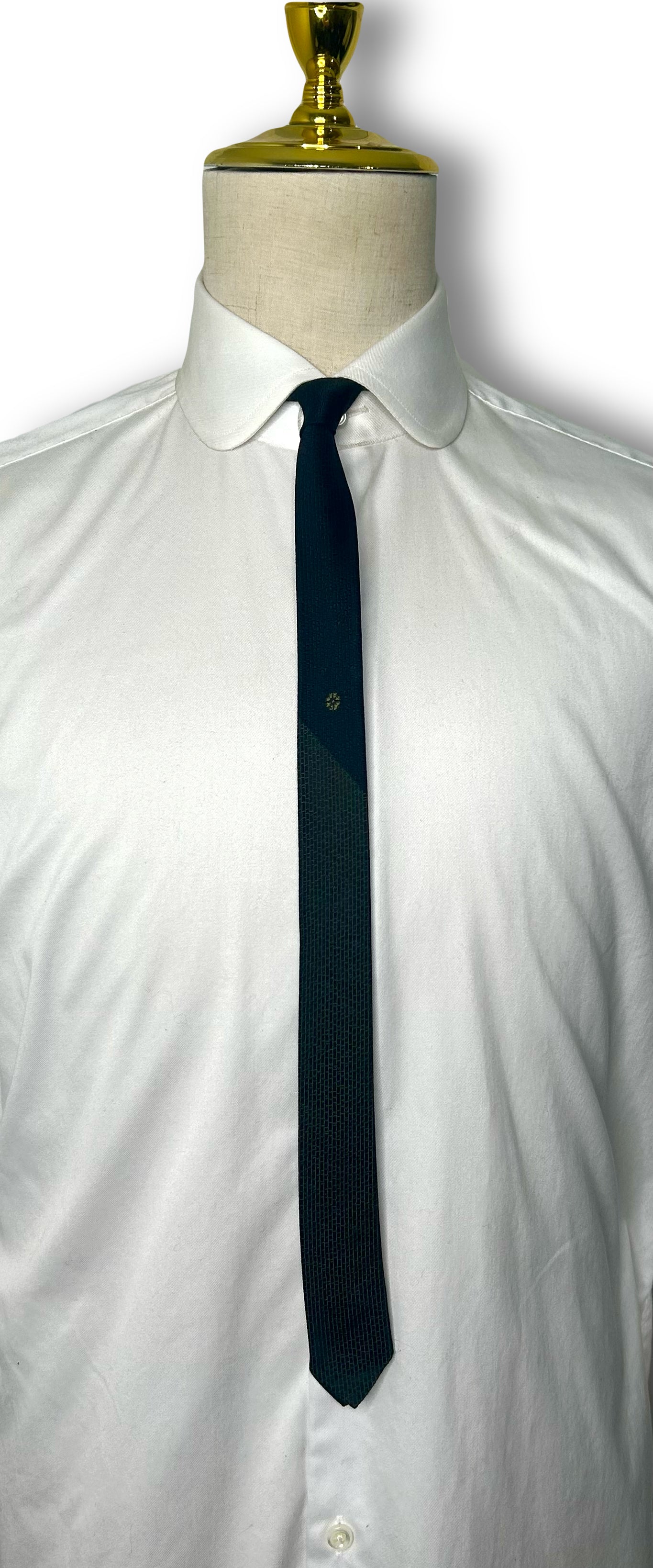 Green/Black Skinny Tie