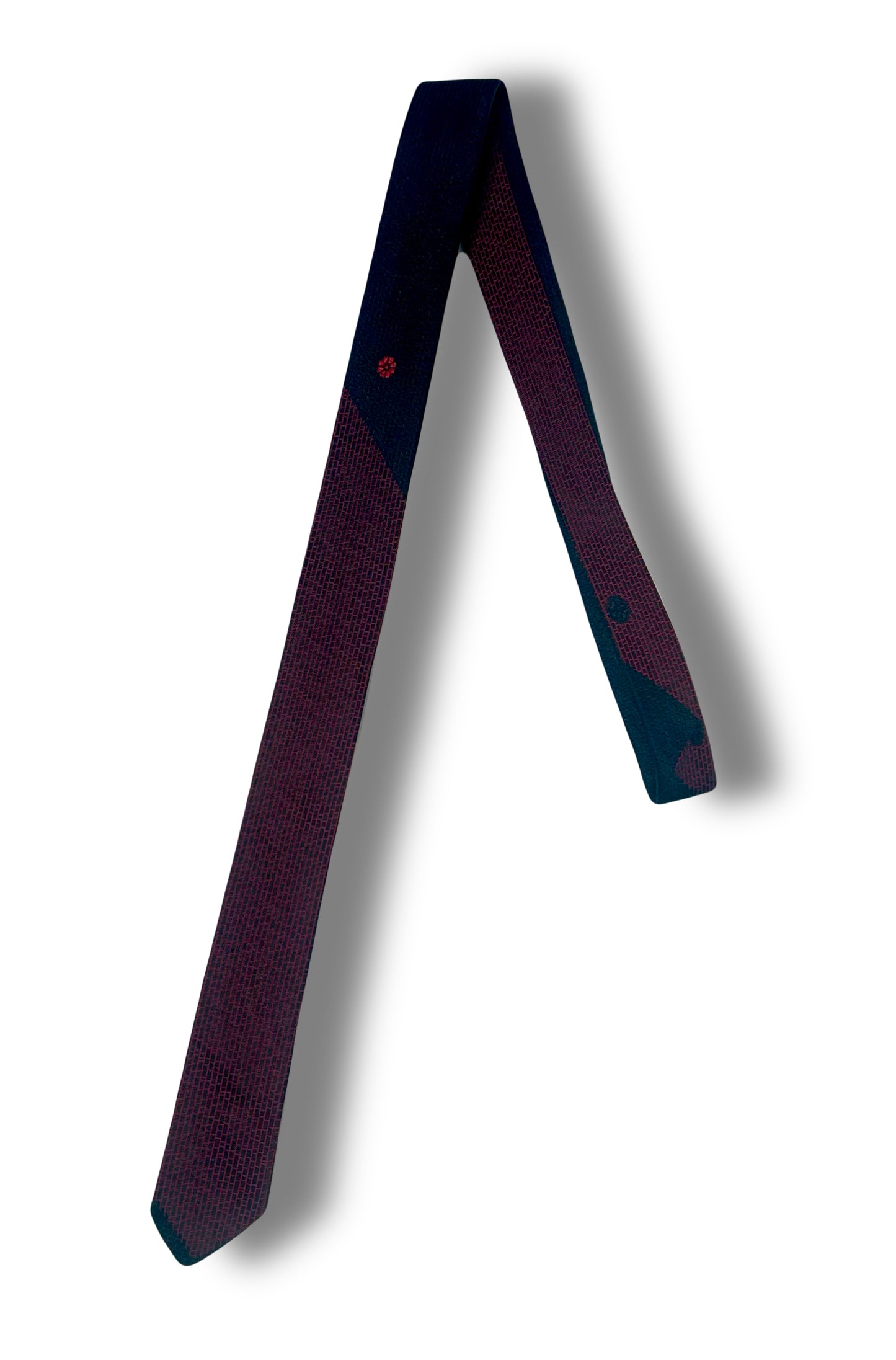 Red/Black Skinny Tie