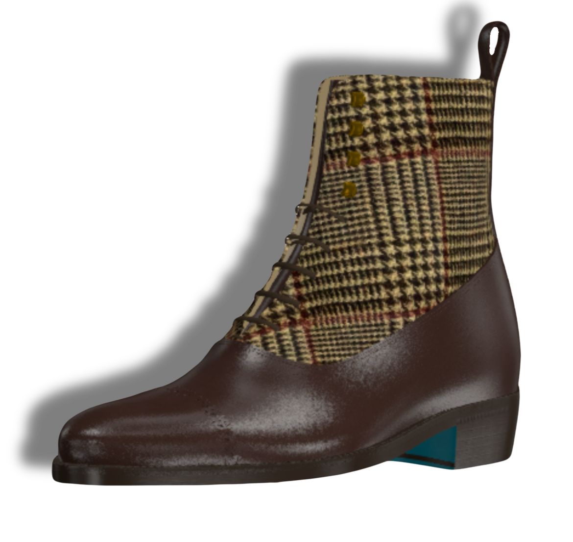 Patriot Boot (Dark Brown/Tweed)