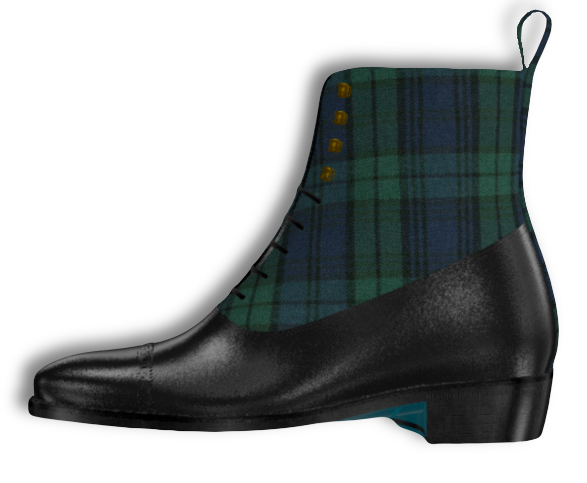 Patriot Boot (Black/Black Watch)