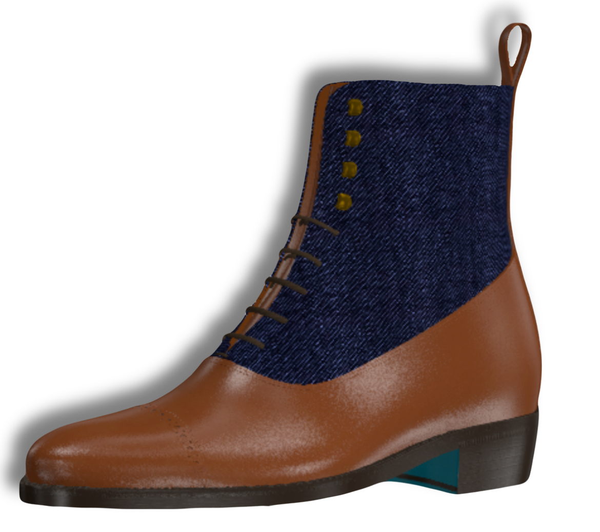 Patriot Boot (Tan/Denim)