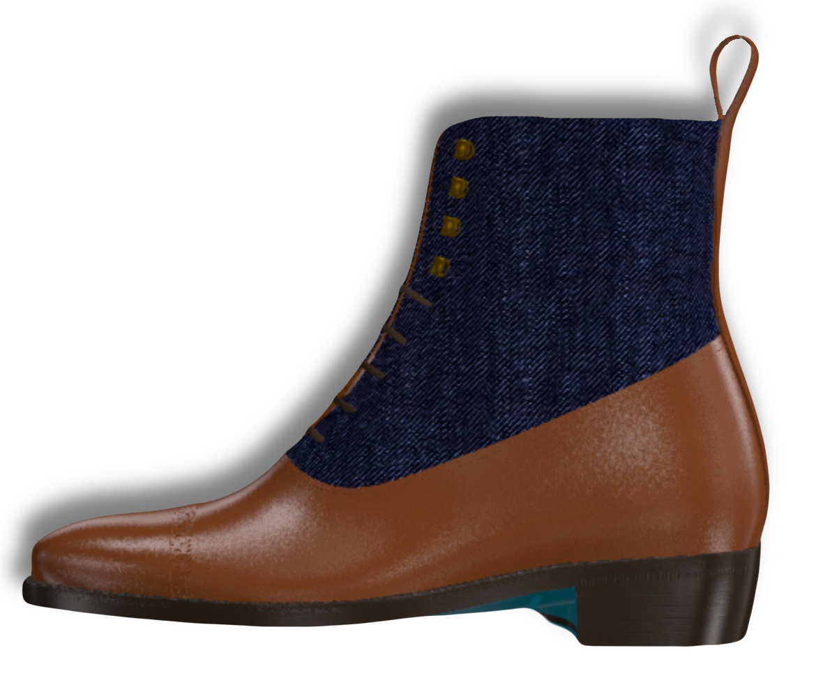 Patriot Boot (Tan/Denim)