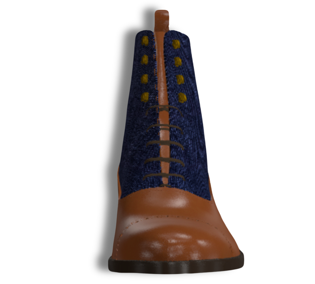 Patriot Boot (Tan/Denim)