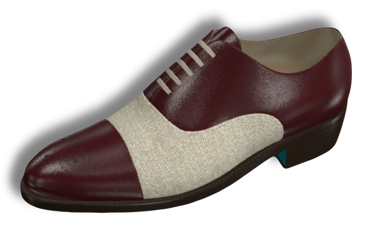 Merfield (Burgundy/Canvas)