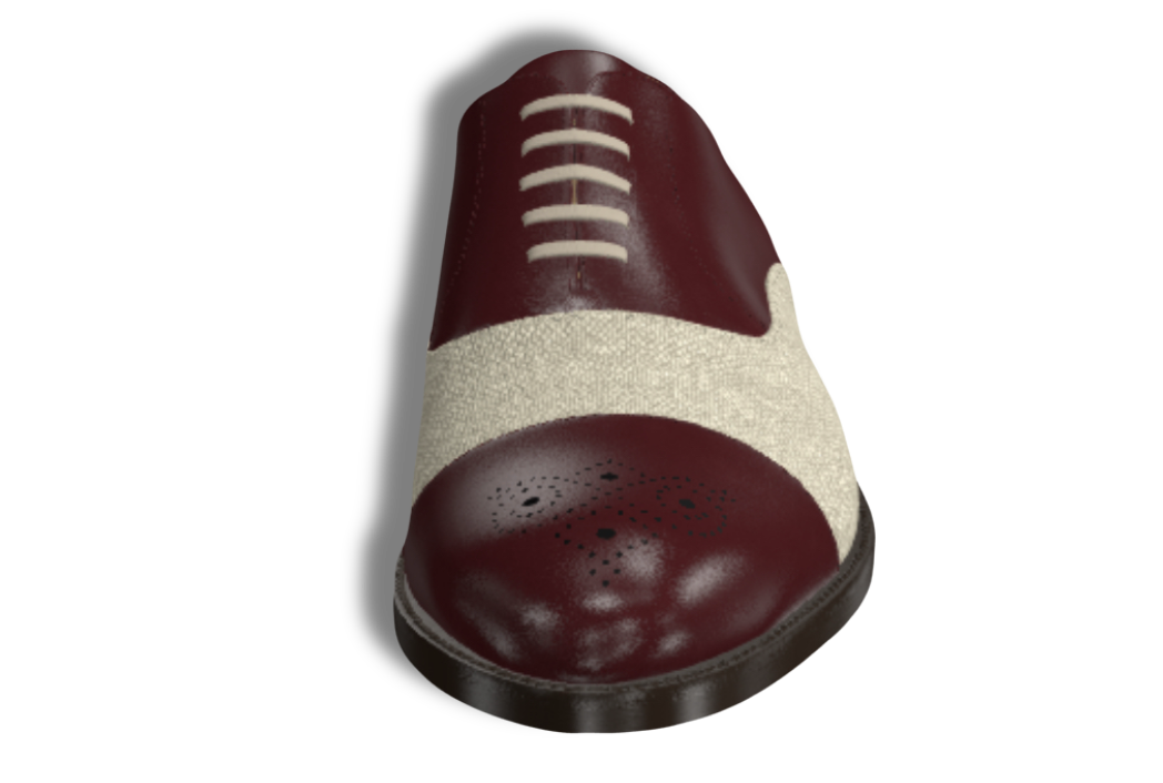 Merfield (Burgundy/Canvas)