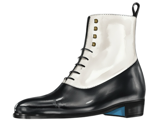 Rainsford Boot (Morning Black/White)