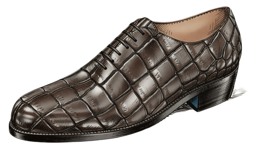 Lolong Wholecut (Dark Brown)