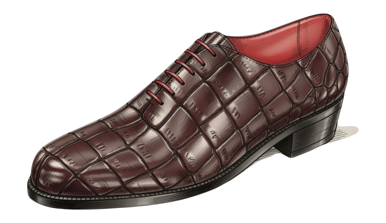 Lolong Wholecut (Burgundy)