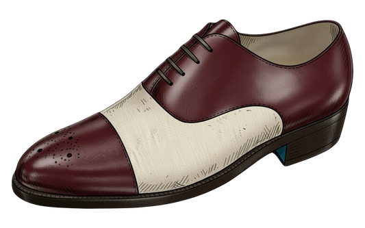 Merfield (Burgundy/Canvas)