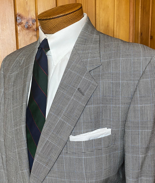 Grey Prince of Wales 2-Piece Suit (43)