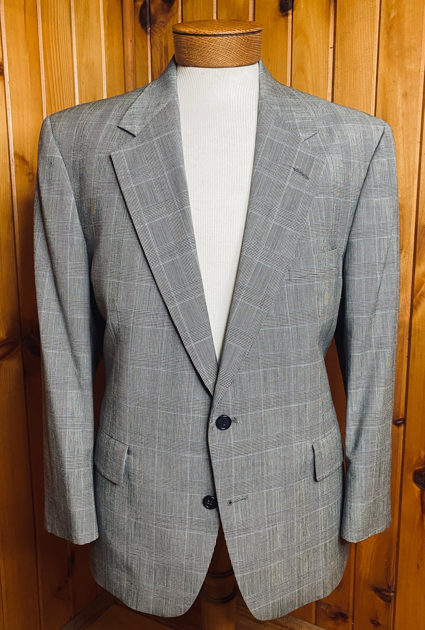 Grey Prince of Wales 2-Piece Suit (43)