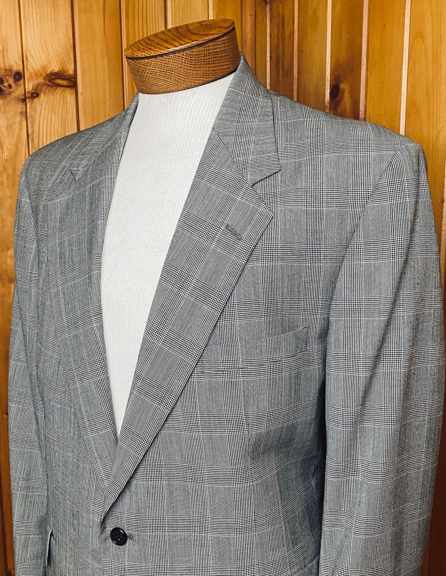 Grey Prince of Wales 2-Piece Suit (43)